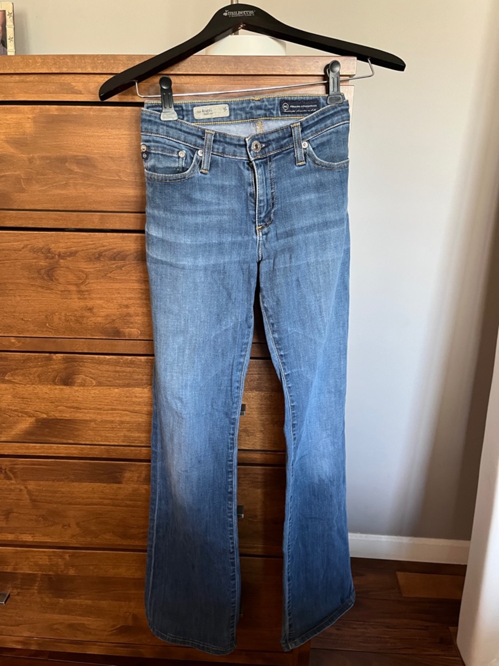 Ag Adriano Goldschmied Light Blue Bootcut Jeans